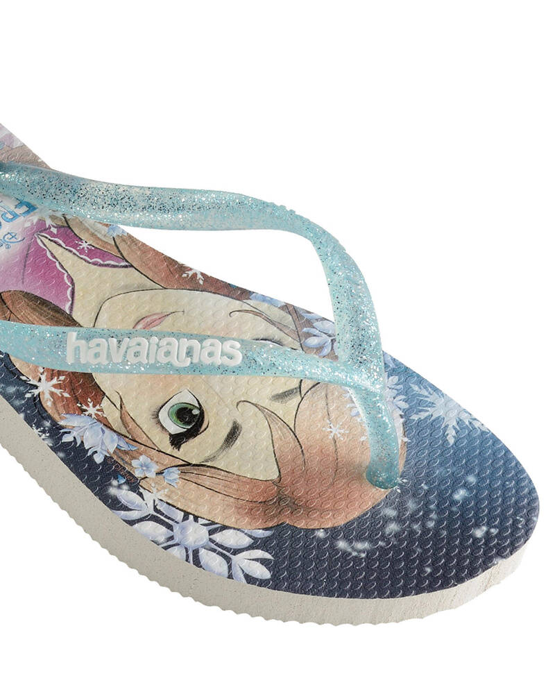 Havaianas Kid's Disney Frozen Slim Thongs for Womens