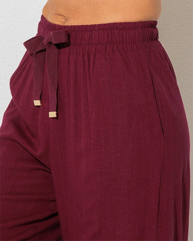 Mooloola Elle Hawaii Beach Pants for Womens