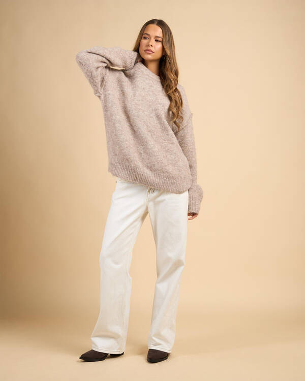 Mooloola Lush Crew Neck Knit Jumper for Womens