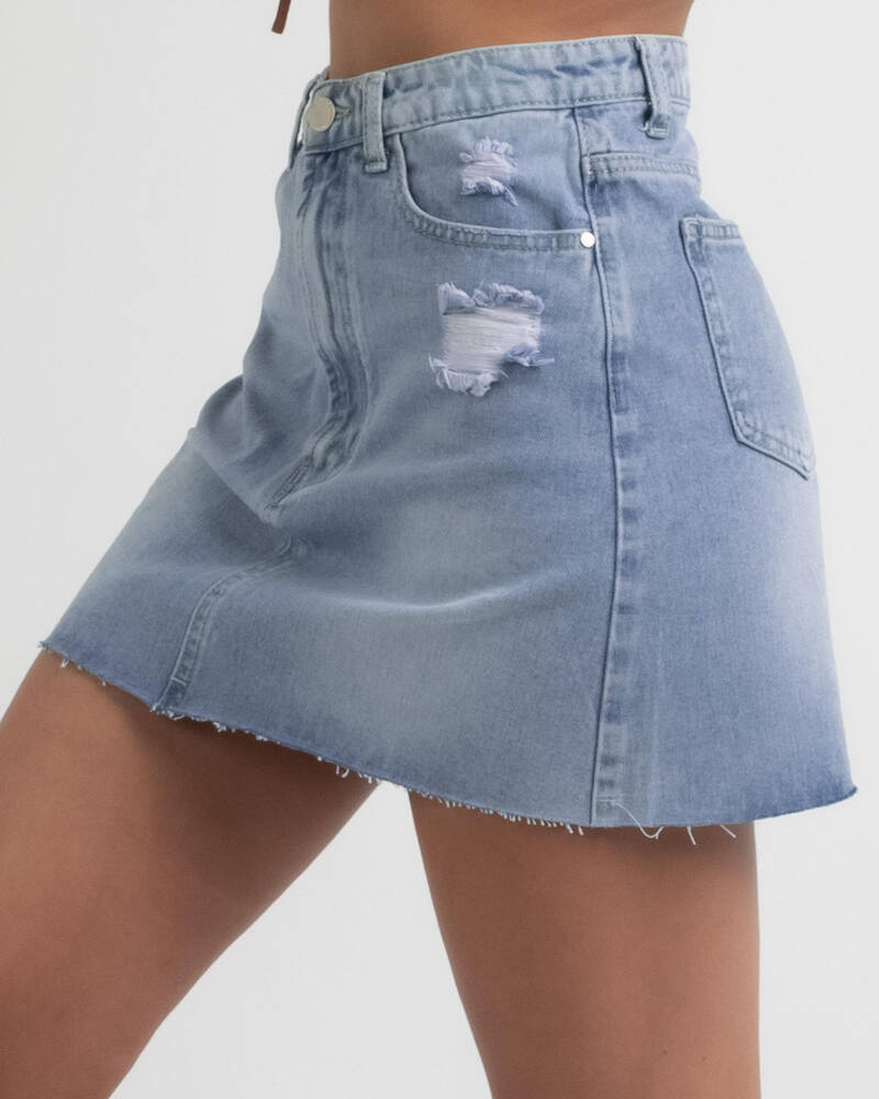 Country Denim Alana Skirt for Womens