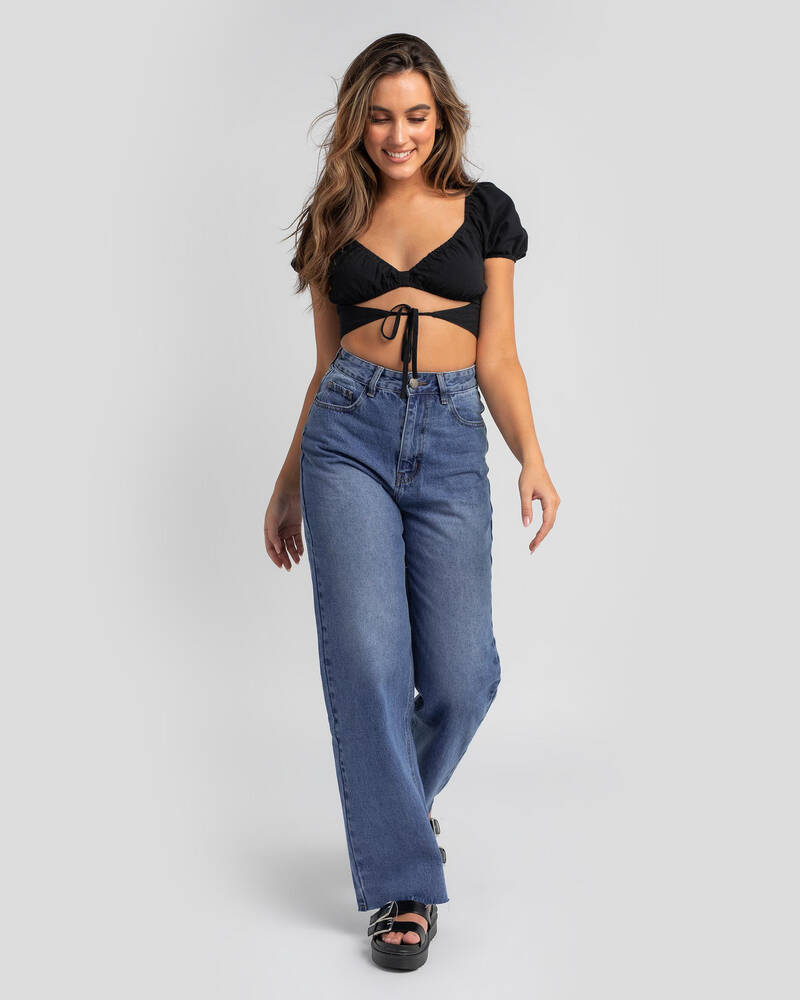 Ava And Ever Darcy Tie Top for Womens