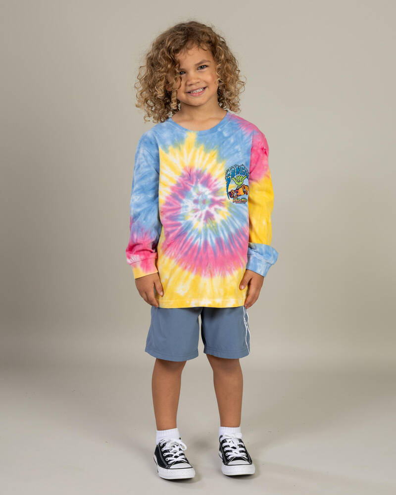 Sanction Toddlers' Rainbow Rush Long Sleeve T-Shirt for Mens