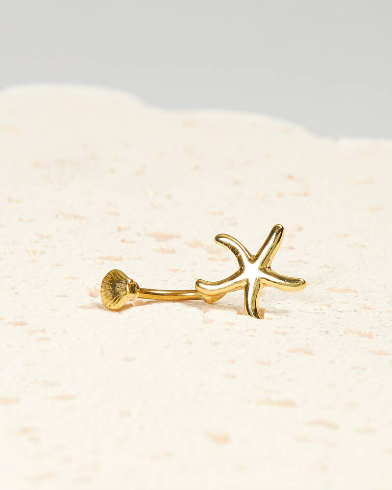 Karyn In LA Starfish Belly Ring Pack for Womens