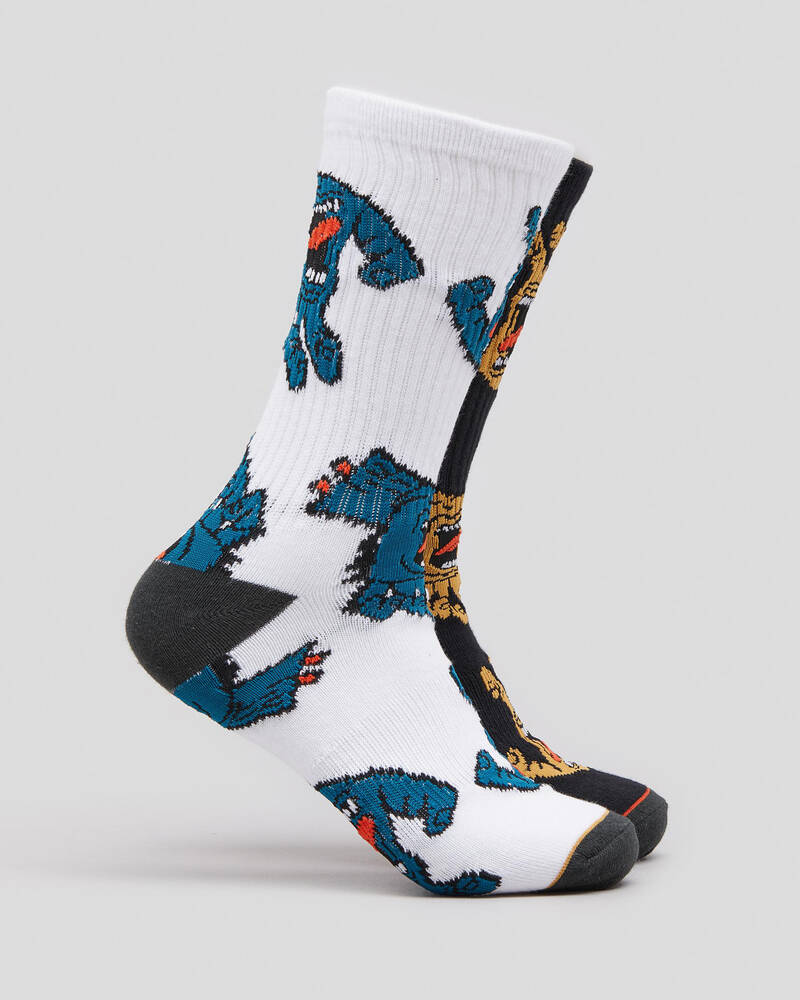 Santa Cruz Work Hand Socks 2 Pack for Mens