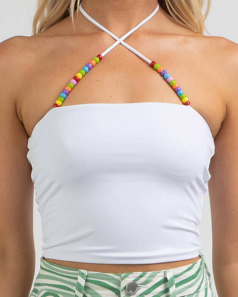 Mooloola Coconut Girl Halter Top for Womens