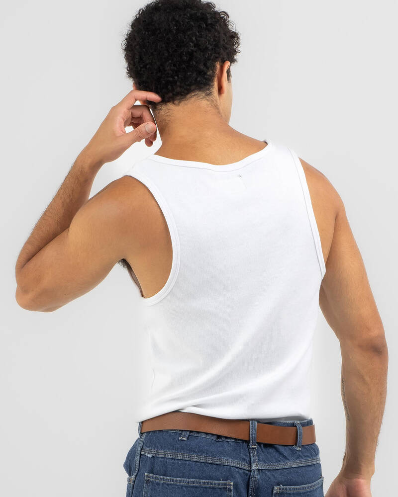 Lucid Crucial Ribbed Singlet for Mens