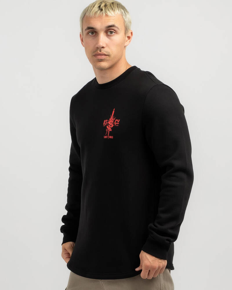 Kiss Chacey Inferno Heavy Dual Curved Sweatshirt for Mens