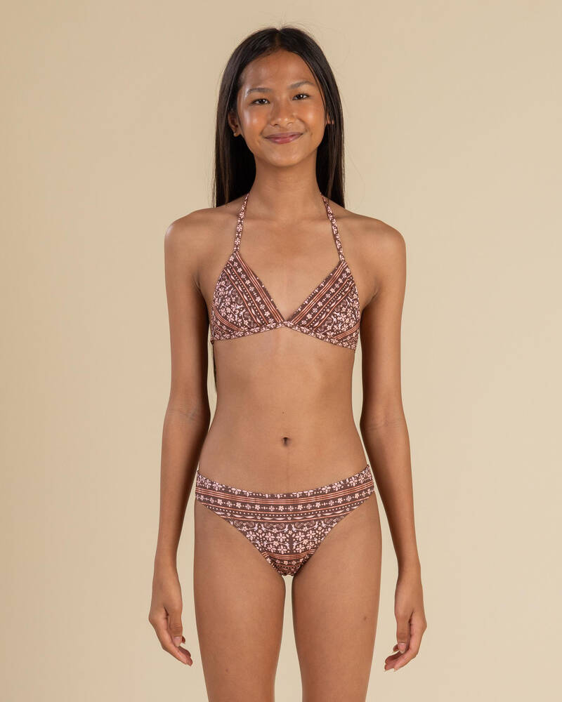 Topanga Girls' Indira Triangle Bikini Set for Womens