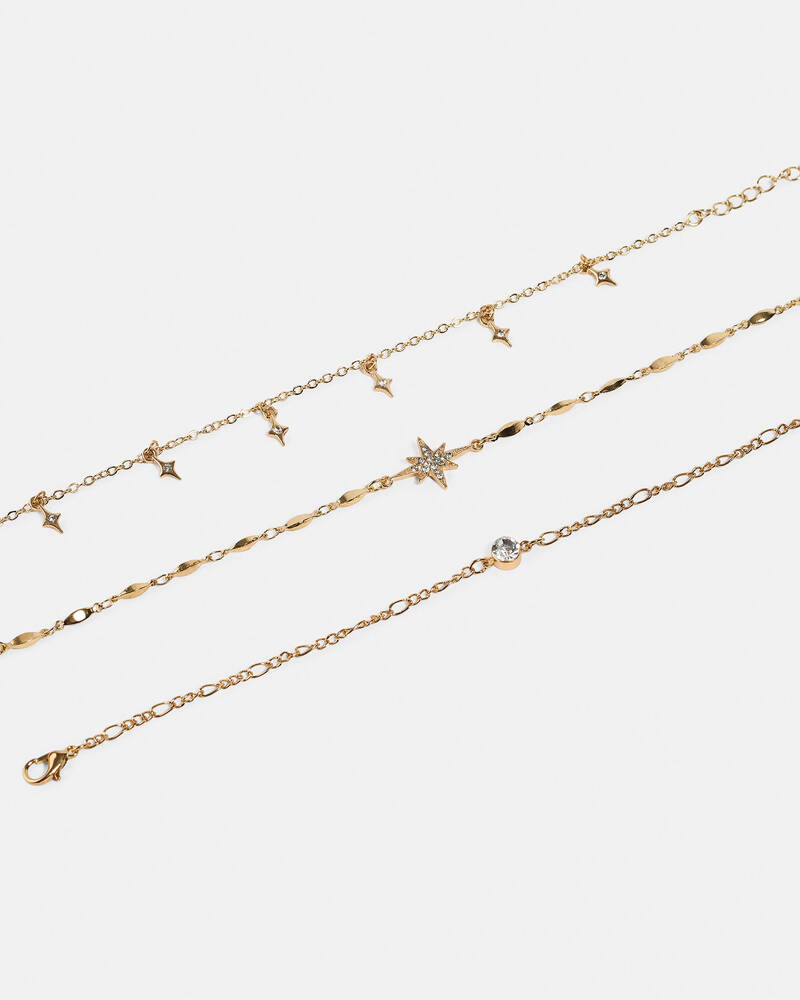 Karyn In LA Starburst Anklet Pack for Womens