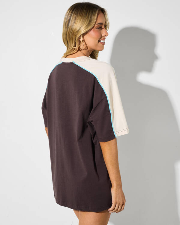 Rusty Timmy Target 220 Oversized T-Shirt for Womens