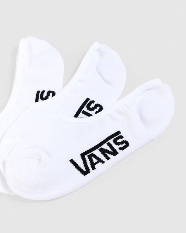 Vans Super No Show Socks 3 Pack for Womens