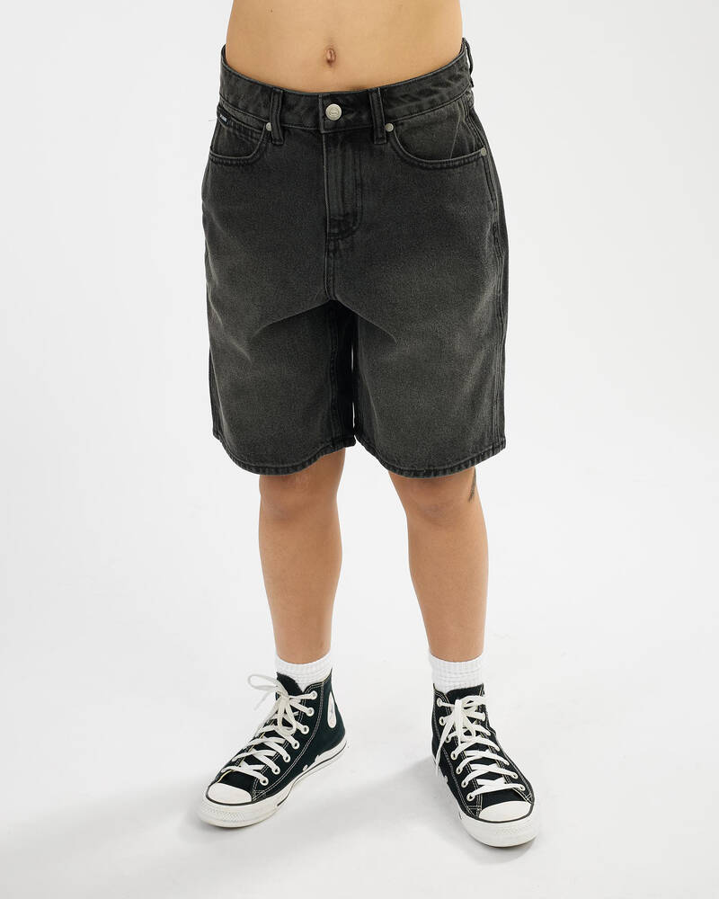 Billabong Boys' Spec 73 Denim Shorts for Mens