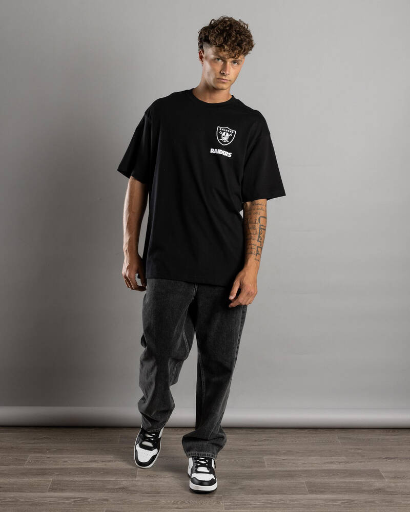 Majestic Las Vegas raiders Patch Champs T-Shirt for Mens