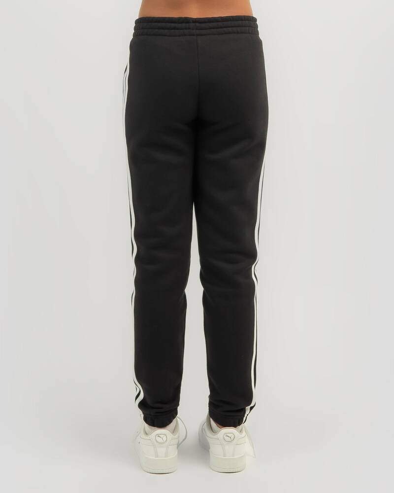 adidas Girls' Essential 3 Stripe Track Pants for