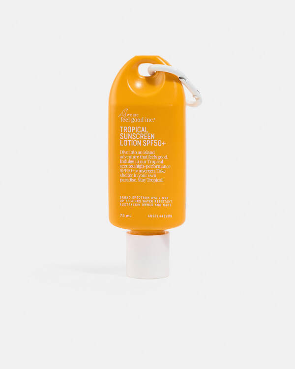 We Are Feel Good Inc. Tropical Sunscreen Lotion SPF50+ 75ml for Unisex