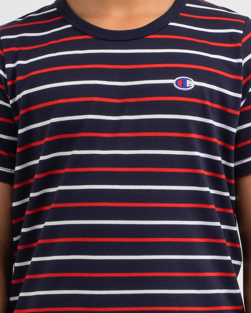 Champion Boys' Stripe T-Shirt for Mens image number null