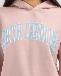 NCAA Puff Print Hoodie for Womens image number null