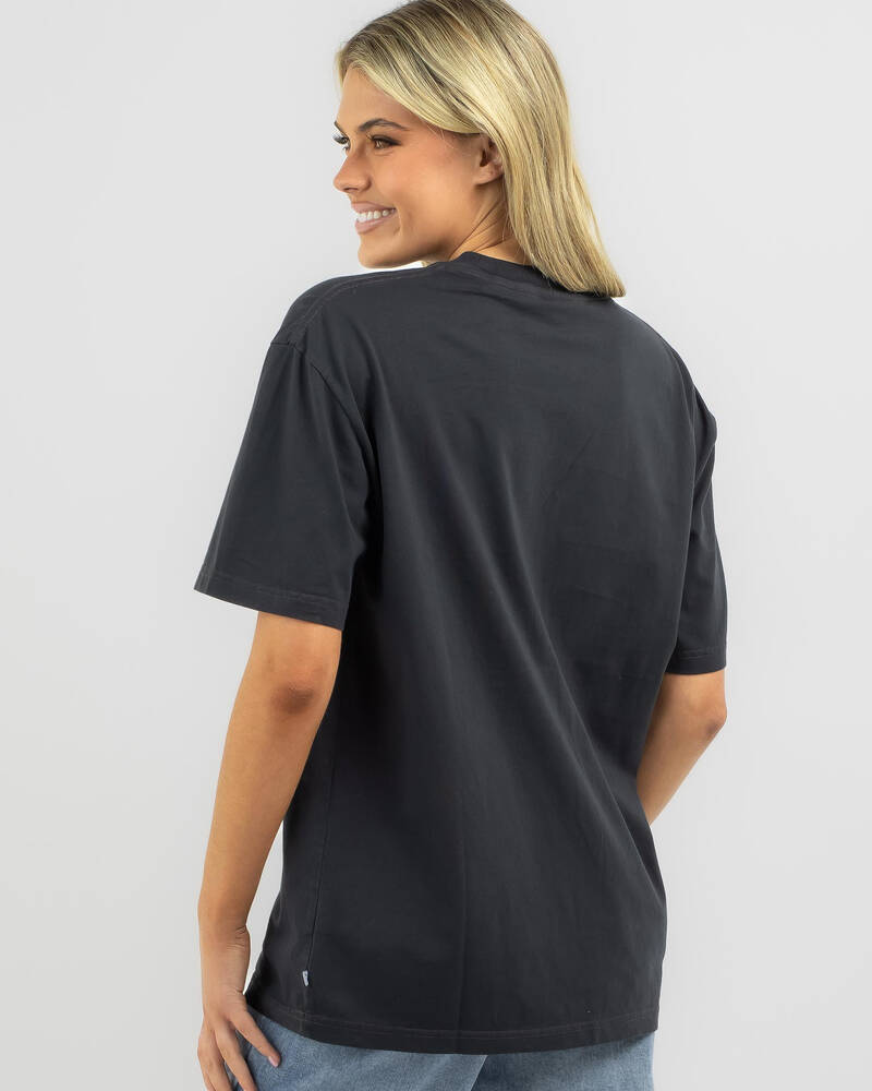 Rusty Shore Thing Oversized T-Shirt for Womens