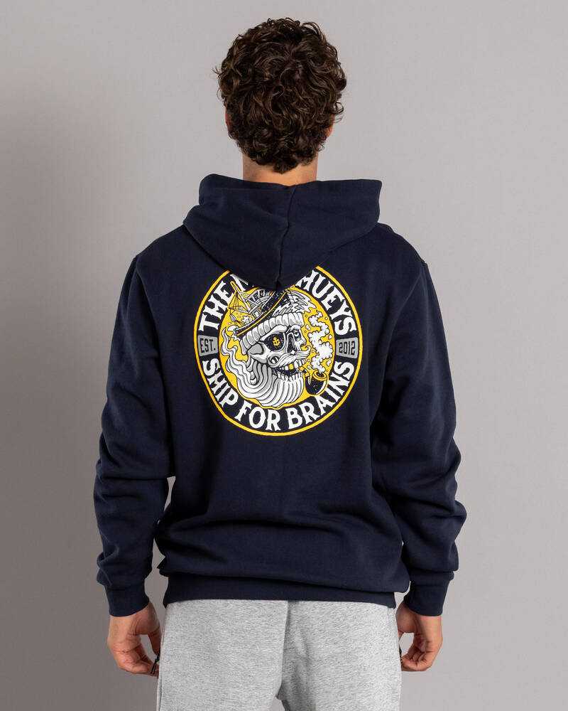 The Mad Hueys Ship For Brains Hoodie for Mens