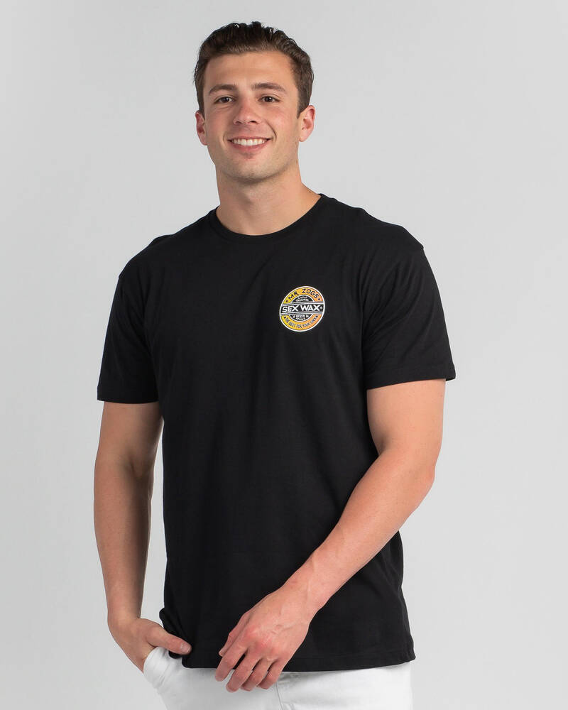 Sex Wax Orange Fade T-Shirt for Mens