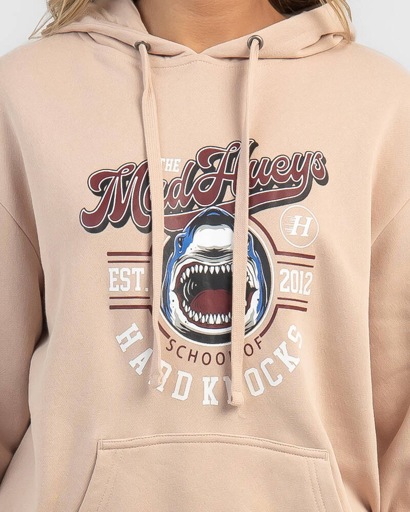 The Mad Hueys School Of Hard Knocks Hoodie for Womens