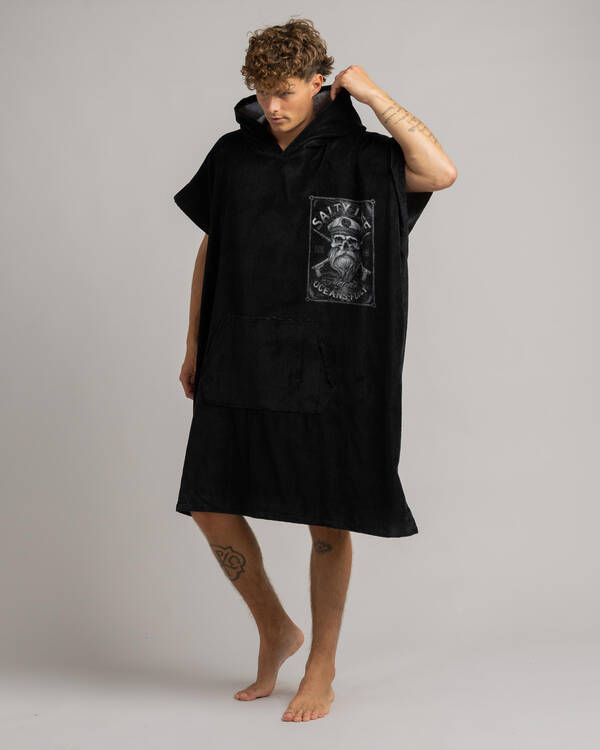 Salty Life Warhead Hooded Towel for Mens