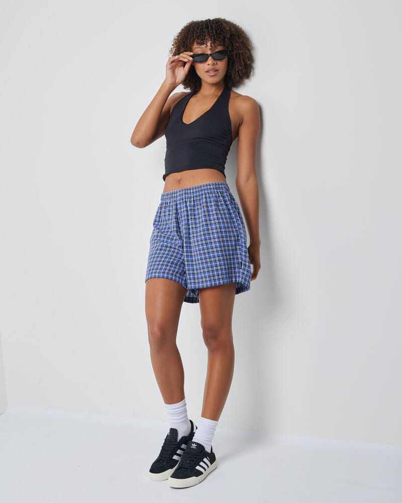 Afends Shipwreck Boxer Brief Shorts for Womens