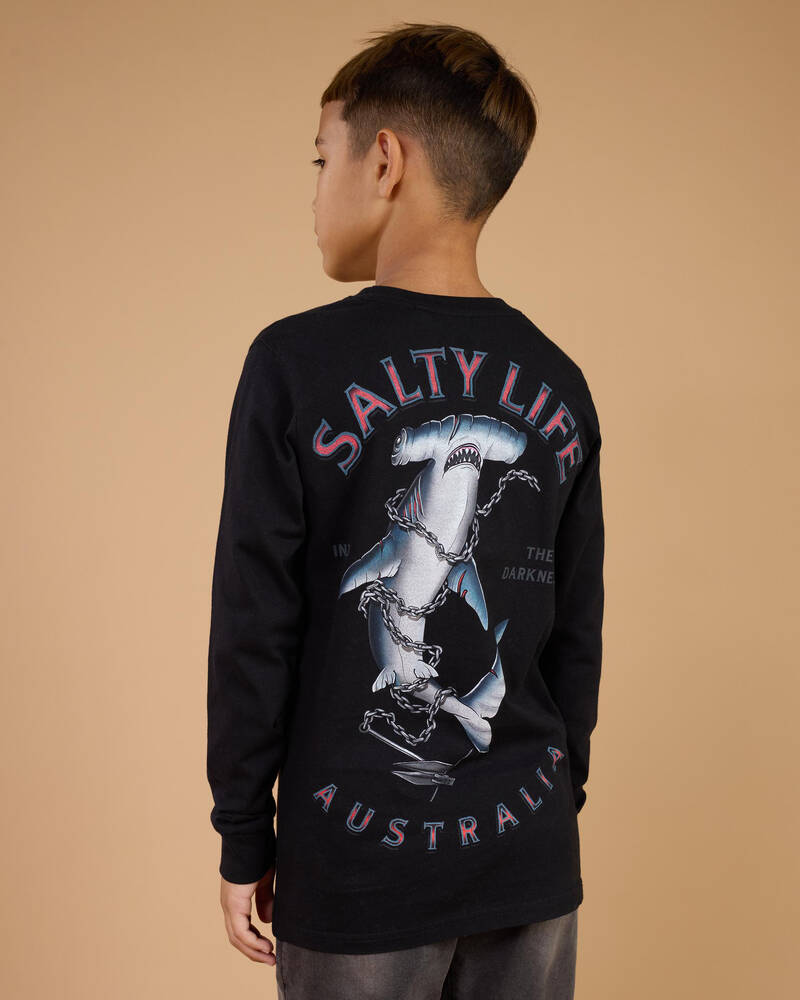 Salty Life Boys' Hammer Long Sleeve T-Shirt for Mens