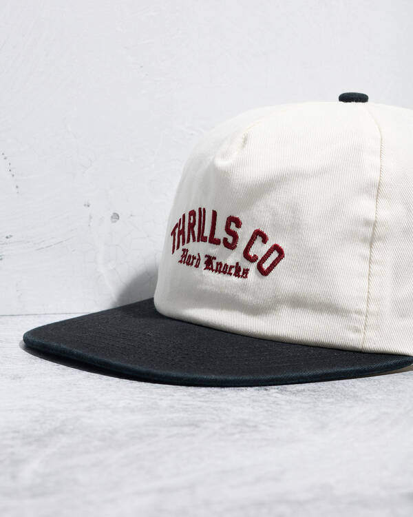 Thrills Hard Knocks College 5 Panel Cap for Mens