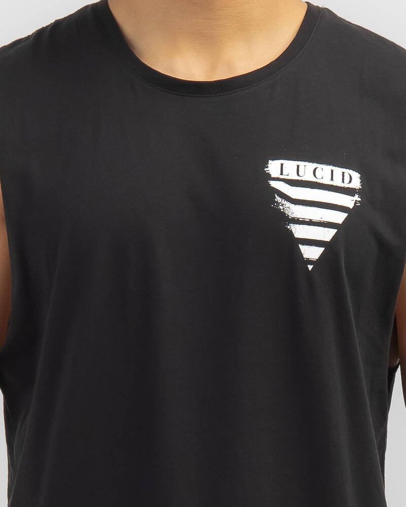 Lucid Brushed Muscle Tank for Mens