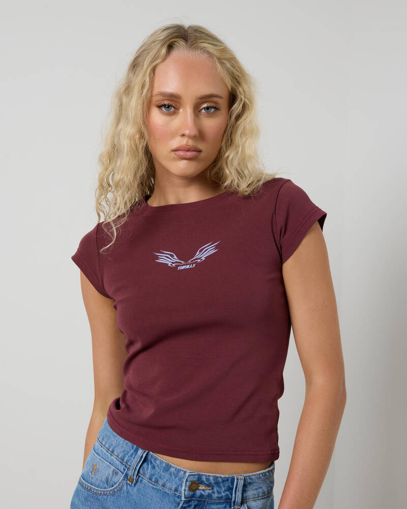 Thrills Speed Of Fury Club T-Shirt for Womens