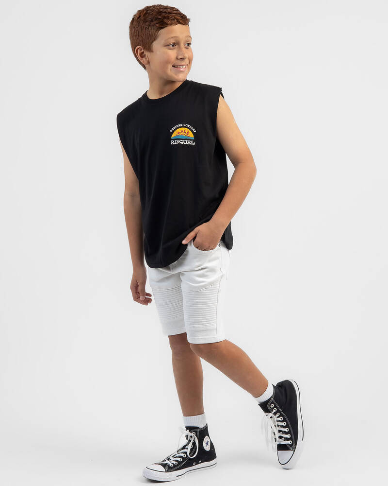 Rip Curl Boys' Rays and Hazed Muscle Tank for Mens