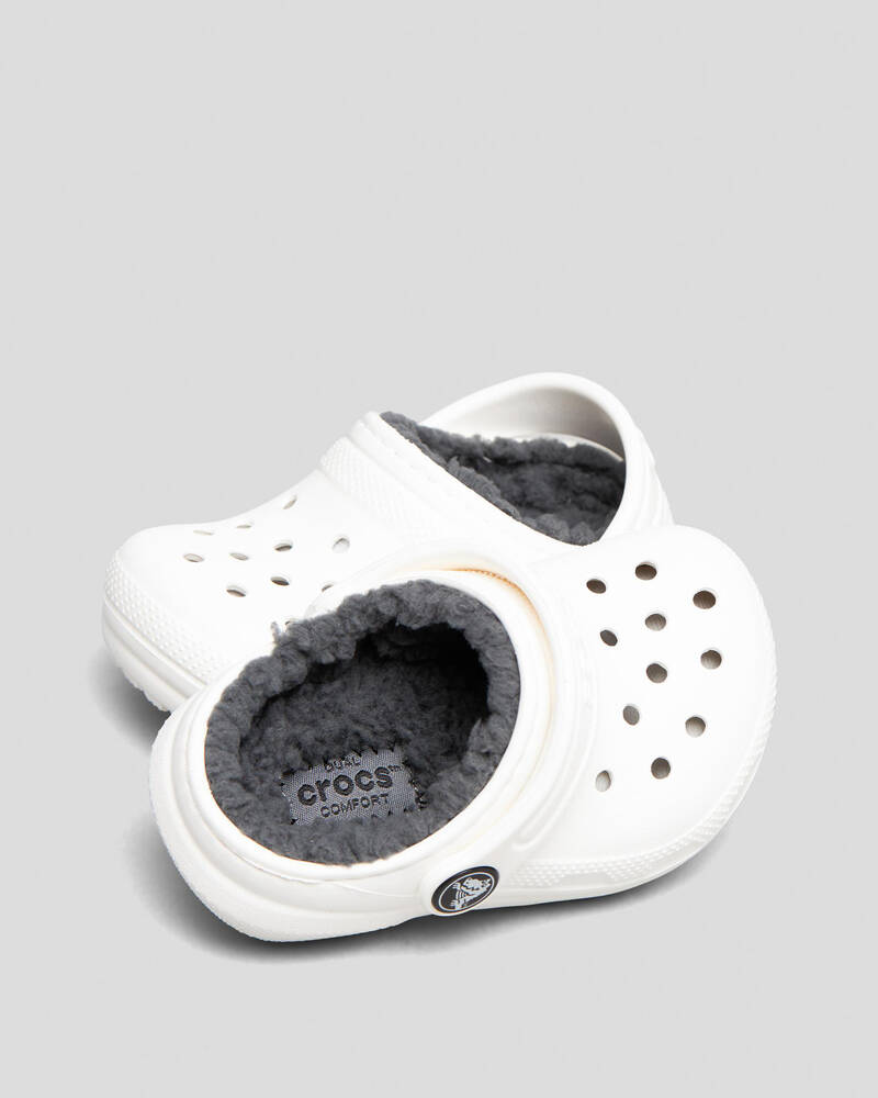Crocs Toddlers' Classic Lined Clogs for Unisex
