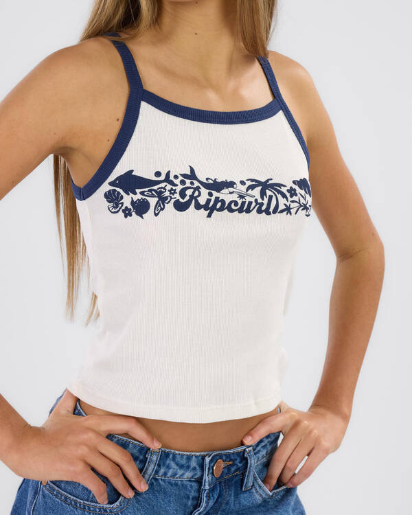 Rip Curl Girls' Costa Del Sol Tank Top for Womens