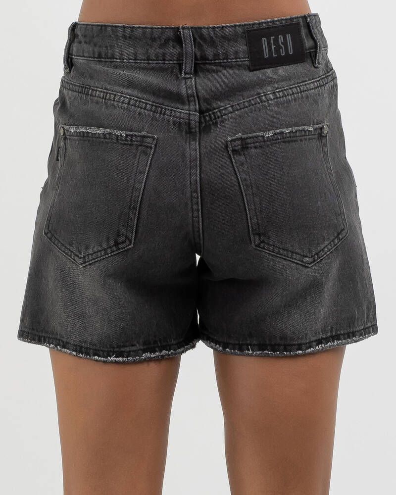 DESU Byron Mid Denim Shorts for Womens