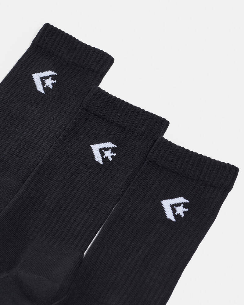 Converse Crew Socks 3 Pack for Mens