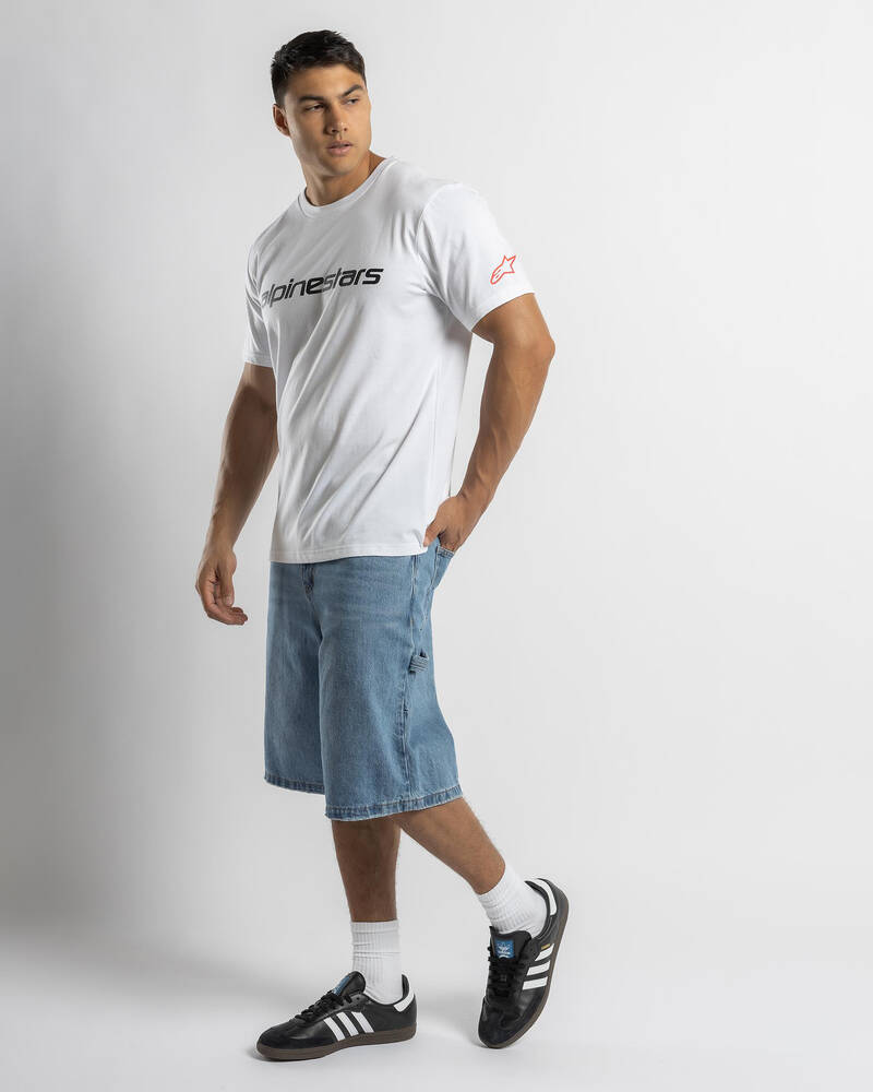 Tee-Shirt Alpinestars Ageless 2.0 CSF Noir Blanc - T-shirt