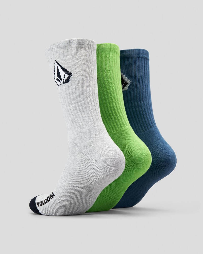 Volcom Full Stone Socks 3 Pack for Mens