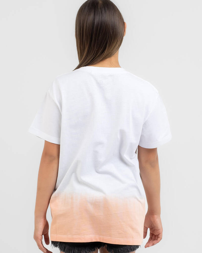 Rip Curl Girls' Surf Check Dye T-Shirt for Womens