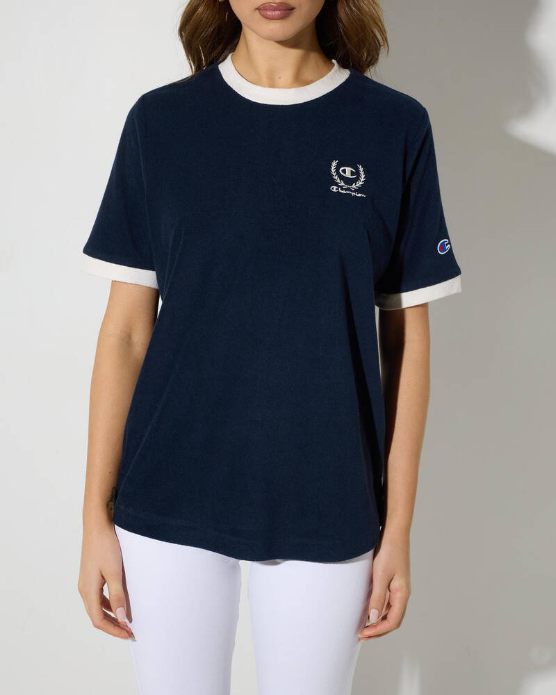 Champion Club Terry T-Shirt for Womens