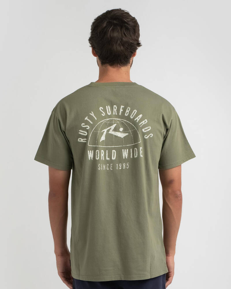 Rusty Half Dome T-Shirt for Mens