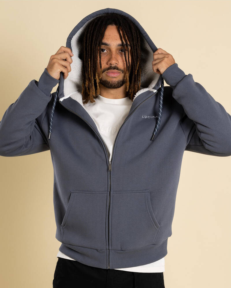 Lucid Uniform Zip Through Hoodie for Mens