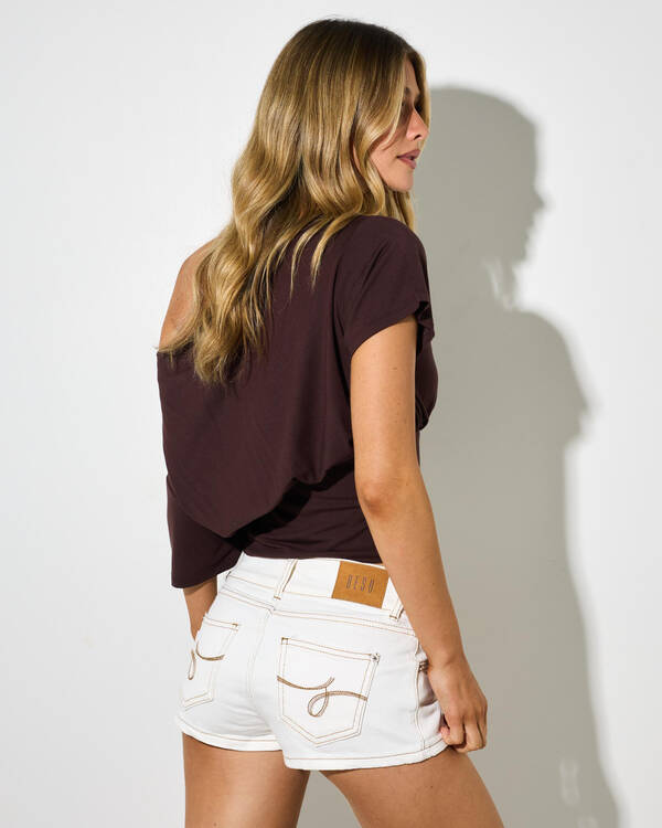 DESU Austin Micro Denim Shorts for Womens