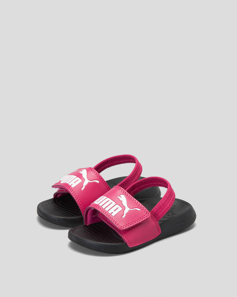 Puma Toddlers' Popcat Slide Sandals for Womens