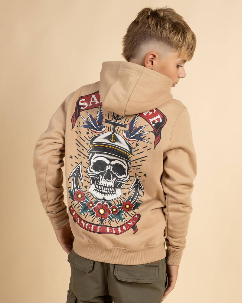 Salty Life Boys' Carrion Crown Hoodie for Mens