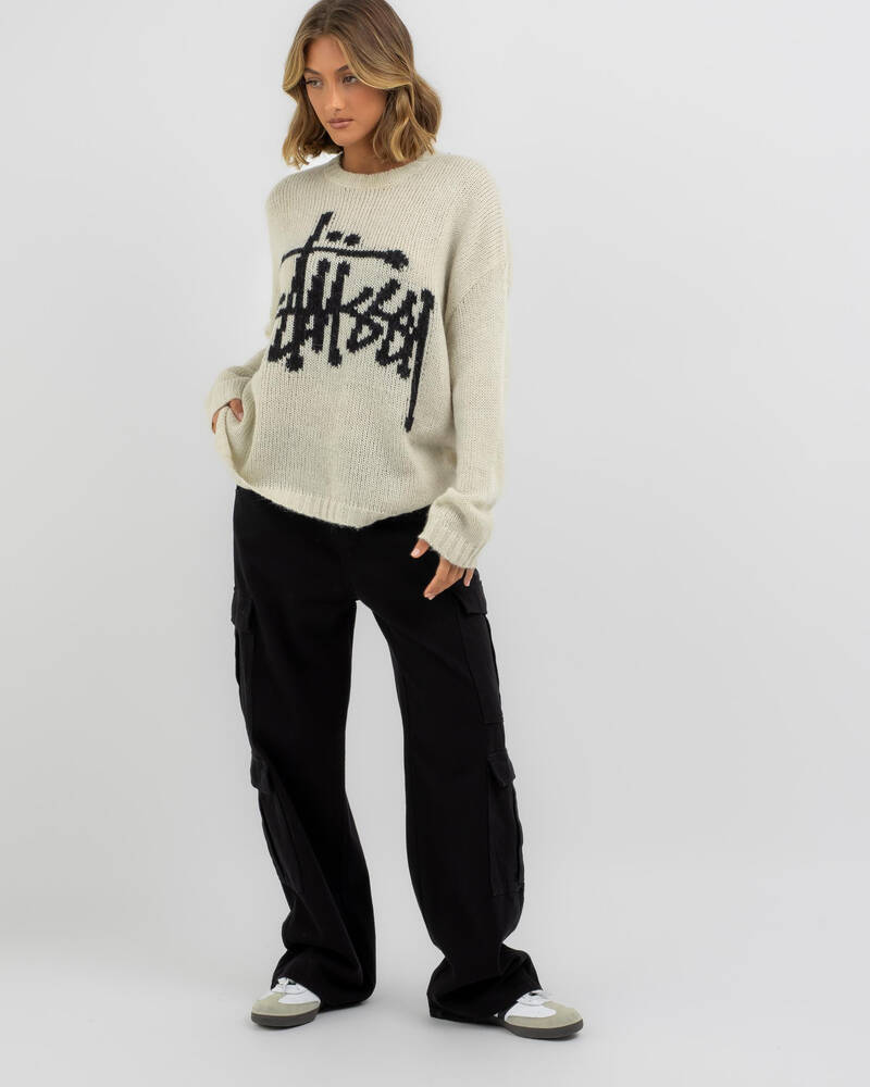 Stussy Smooth Graffiti Knit for Womens