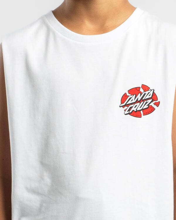 Santa Cruz Boys' SC Meek OG Slasher Muscle Tank for Mens