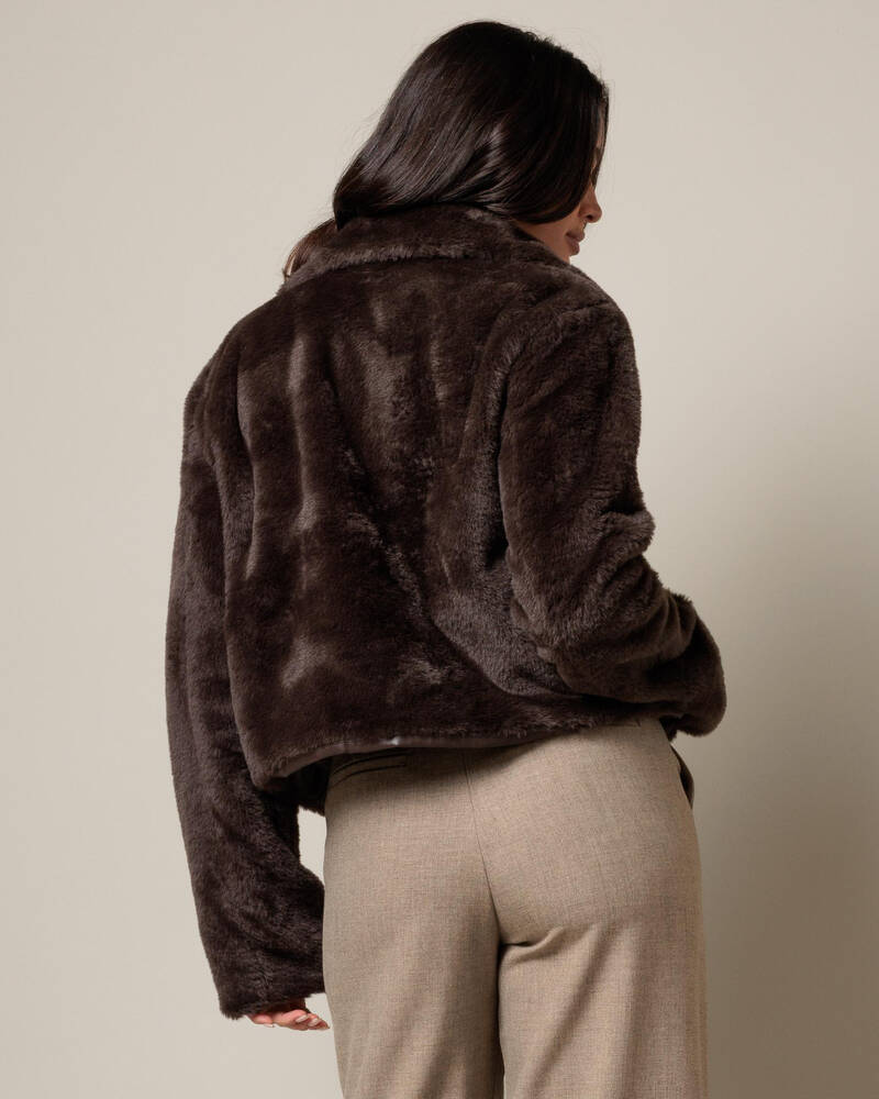 Ava And Ever Tilly Faux Fur Jacket for Womens