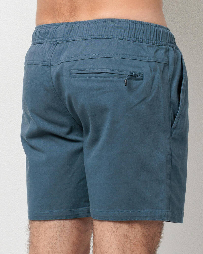 Salty Life Vision Elastic Waist Shorts for Mens