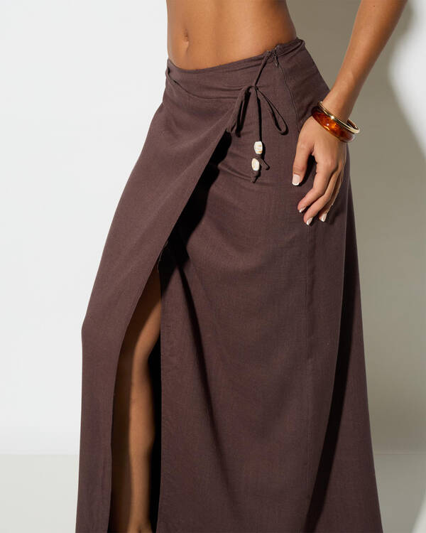Mooloola Lolani Hawaii Maxi Skirt for Womens
